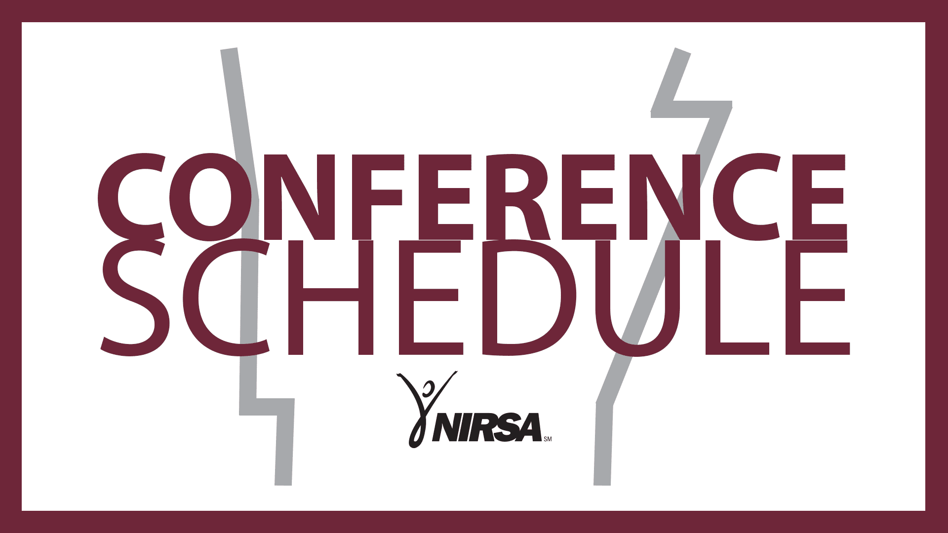 25 NIRSA Region IV Conference Schedule copy